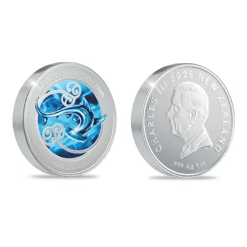 1 oz Charles III Mangopare - Silver Round (2)