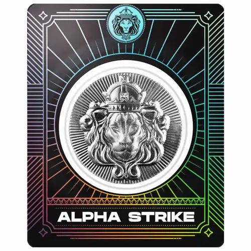 1 oz Scottsdale Stacker Alpha Strike - Silver Round (4)