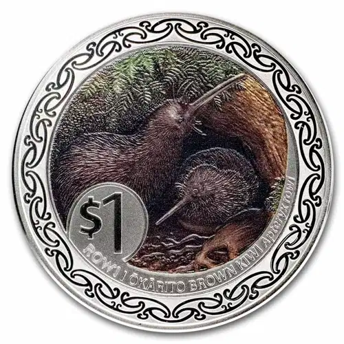 1 oz Silver Proof Rowi Kiwi - 2025 (3)