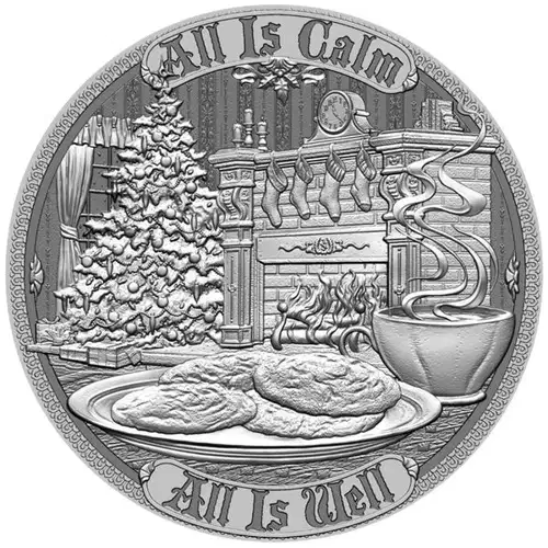 1 oz Silver Round - Santa Clause (2)
