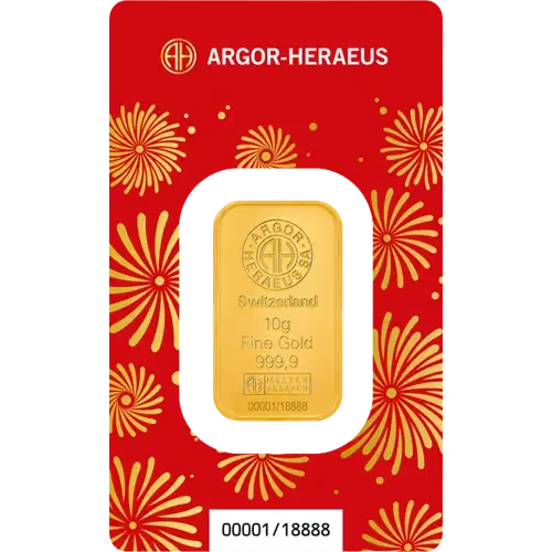 10g Heraeus Minted Gold Bar - Year of The Horse (3)