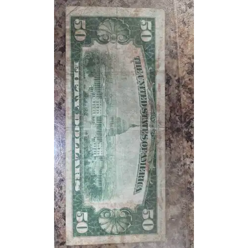1929 $50 K00158815A