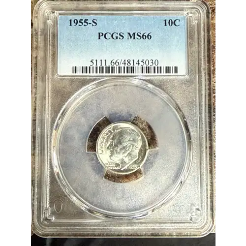 1955-S 10C
