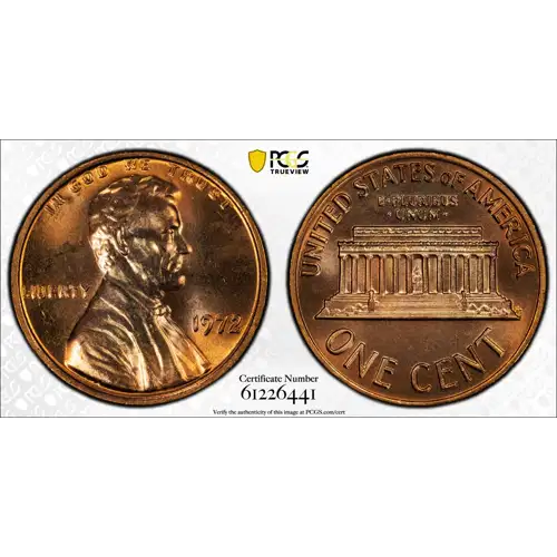 1972 1C Doubled Die Obverse, RD (2)