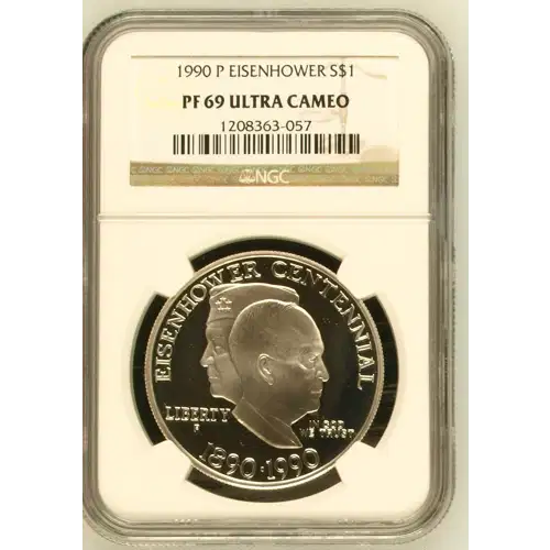 1990 EISENHOWER CENTENNIAL ULTRA CAMEO (2)