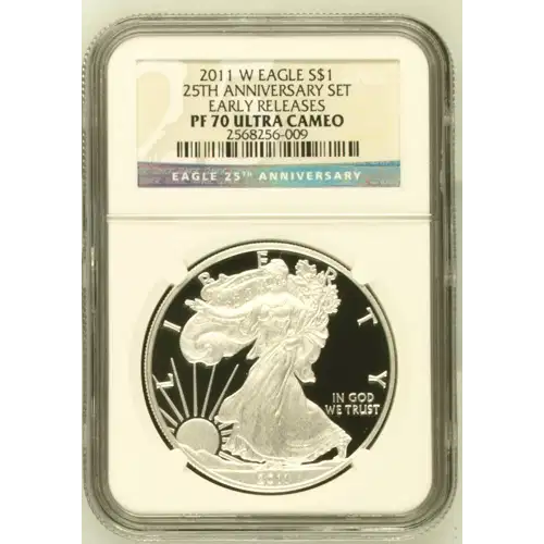 2011 W 25TH ANNIVERSARY SET EARLY RELEASES OFFICIAL US MINT SET ULTRA CAMEO (2)