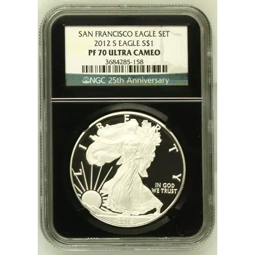 2012 S SAN FRANCISCO EAGLE SET OFFICIAL US MINT SET ULTRA CAMEO (2)
