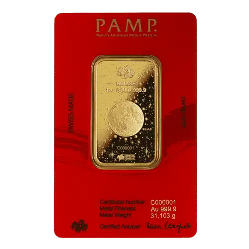 2024 1 oz PAMP Suisse Lunar Legend Azure Dragon Gold Bar (4)