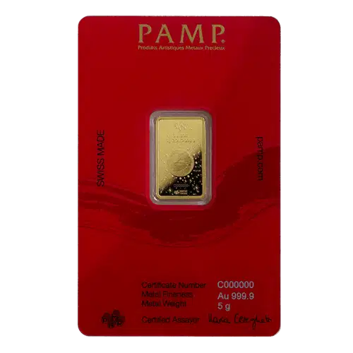 2024 Year of the Dragon - Legend of the Azure Dragon 5g Gold Bar (3)