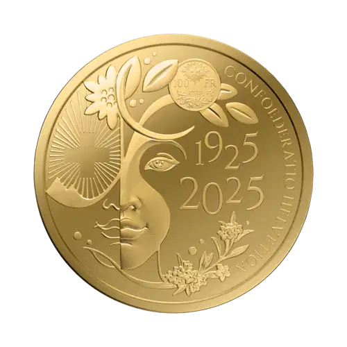2025 1 oz - 100 Years 100-Franc Vreneli Gold Coin (3)