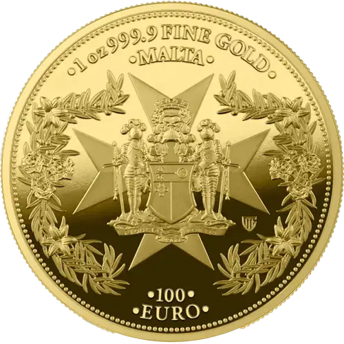 2025 1 oz Malta - Golden Eagle - Limited Edition Gold Coin (2)