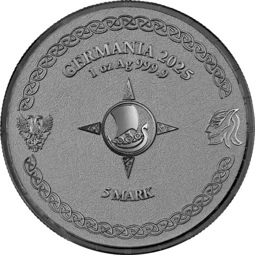 2025 1 oz Ragnarök: Loki Black Silver Coin (3)