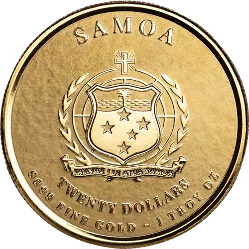 2025 1 oz Samoan - Commander Julius Caesar Gold Coin (2)
