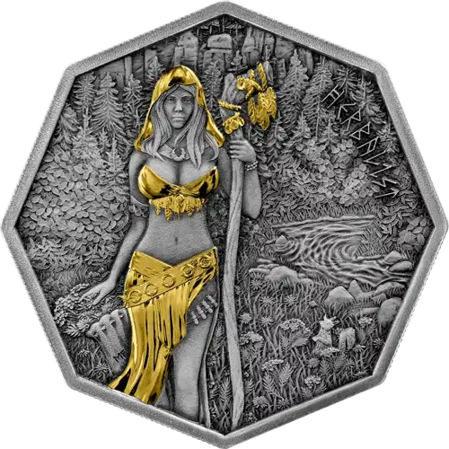 2025 1 oz Witchcraft - Herbalist Ritual Silver Coin (3)
