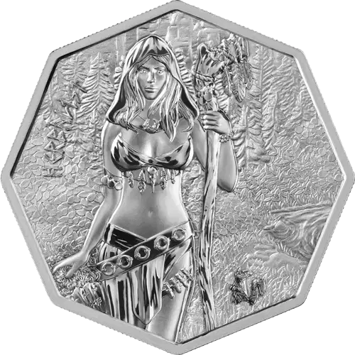 2025 1 oz Witchcraft - Herbalist Silver Coin (3)