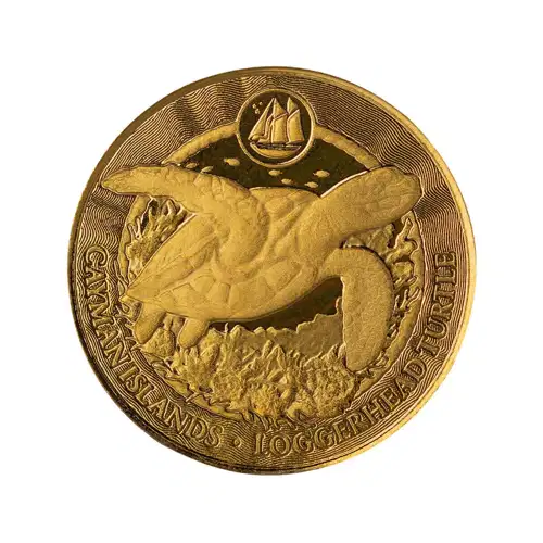 2025 1/10 oz Loggerhead Turtle - Cayman Islands Gold Coin (2)