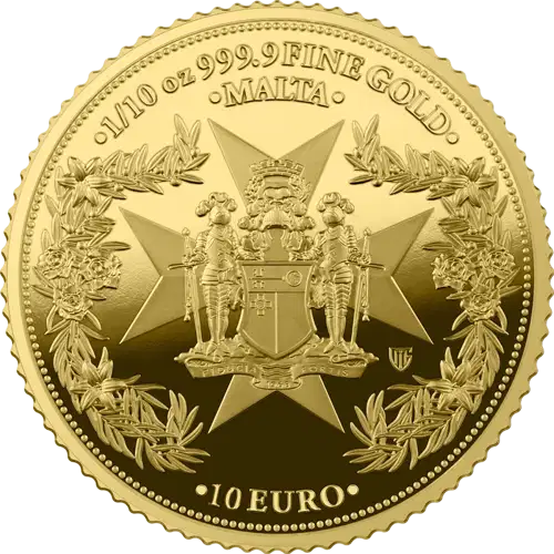 2025 1/10 oz Malta - Golden Eagle - Limited Edition Gold Coin (2)