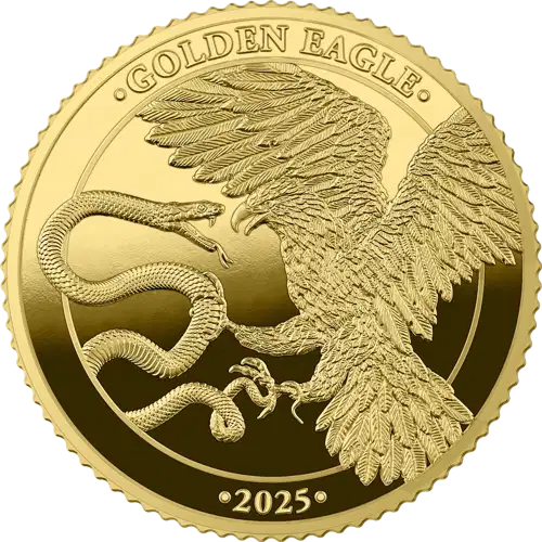 2025 1/10 oz Malta - Golden Eagle - Limited Edition Gold Coin (3)