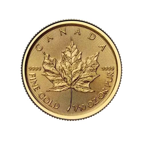 2025 1/10oz Canadian Gold Maple Leaf (2)