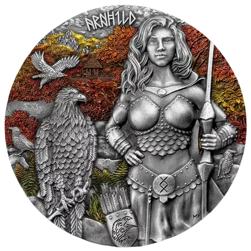 2025 2 oz  Valkyries - Arnhild Silver Coin (3)
