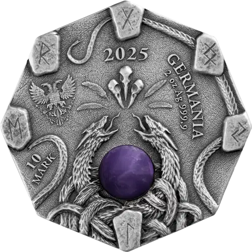 2025 2 oz Witchcraft - Herbalist Ultra High Relief Silver Coin (3)