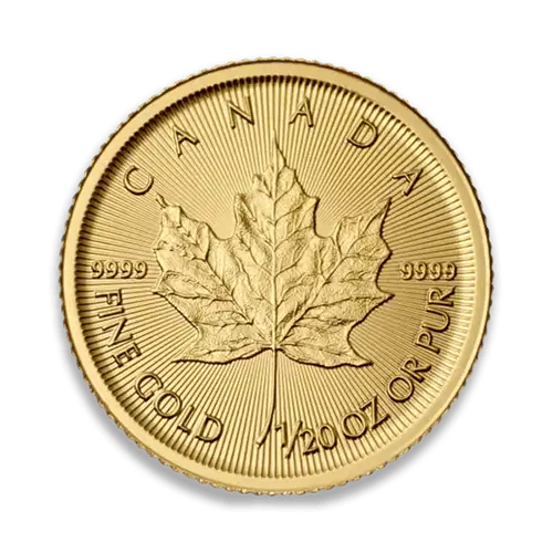 Any Year - 1/20oz Canadian Gold Maple Leaf (2)