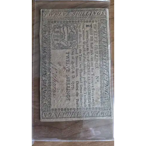 April 10, 1777 12s 50