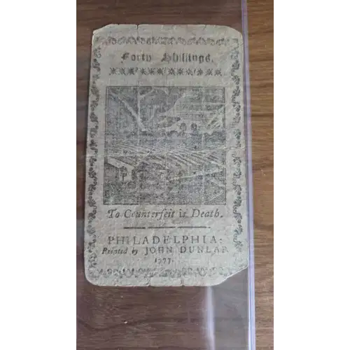 April 10, 1777 40s 12