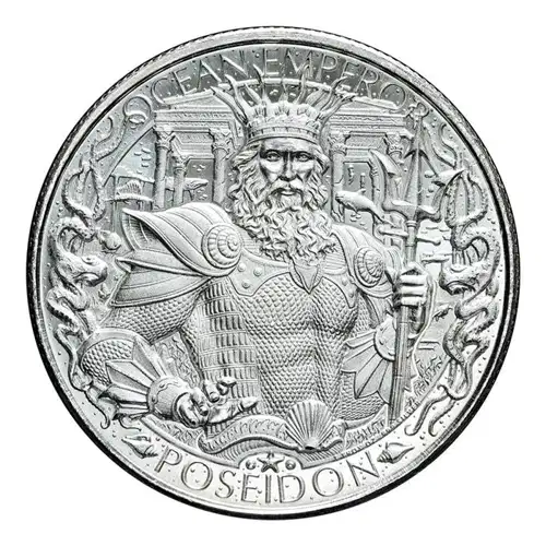 Atlantis 1 oz Silver Round - Lost Cities Series (3)