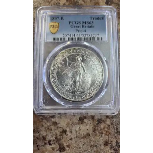 GREAT BRITAIN Silver DOLLAR