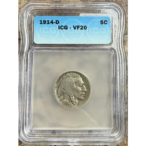 Nickel Five Cent Pieces-Indian Head or Buffalo