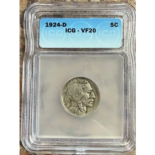 Nickel Five Cent Pieces-Indian Head or Buffalo