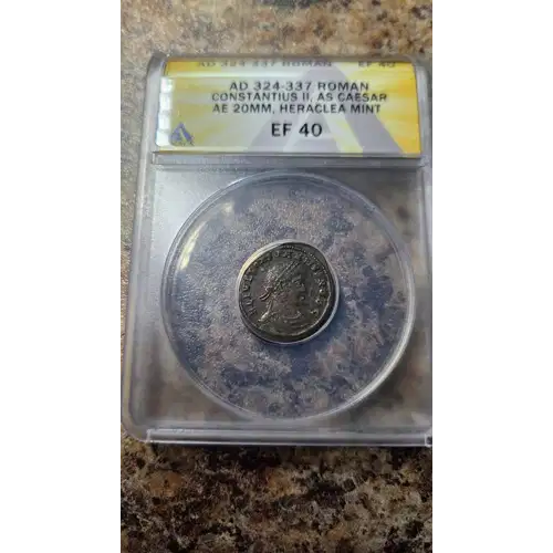 Roman Empire AD 324-326 AE3 (BI Nummus) Fausta