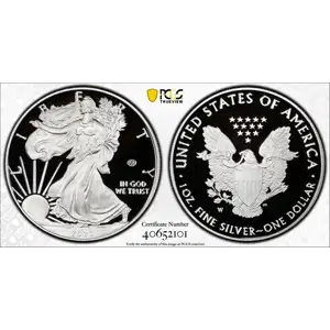 2020-W $1 Silver Eagle - v75 Privy First Strike, DCAM (2)