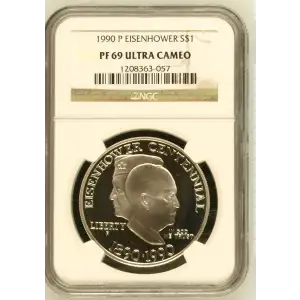 1990 EISENHOWER CENTENNIAL ULTRA CAMEO (2)