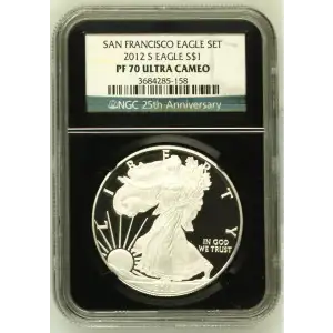 2012 S SAN FRANCISCO EAGLE SET OFFICIAL US MINT SET ULTRA CAMEO (2)