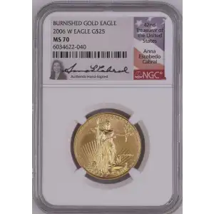 2006 W BURNISHED GOLD EAGLE (2)