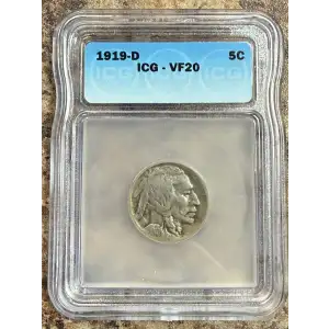 Nickel Five Cent Pieces-Indian Head or Buffalo