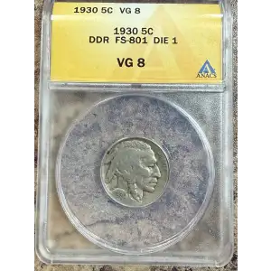 Nickel Five Cent Pieces-Indian Head or Buffalo