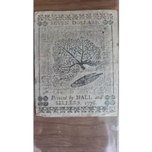 April 11, 1778 $7