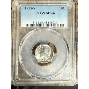 1955-S 10C