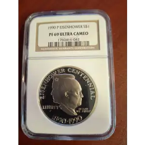 1990 EISENHOWER CENTENNIAL ULTRA CAMEO