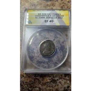 Roman Empire AD 324-326 AE3 (BI Nummus) Fausta