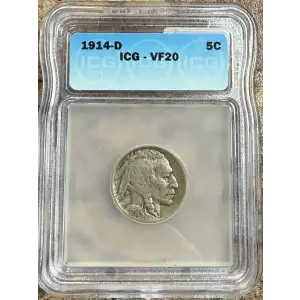 Nickel Five Cent Pieces-Indian Head or Buffalo