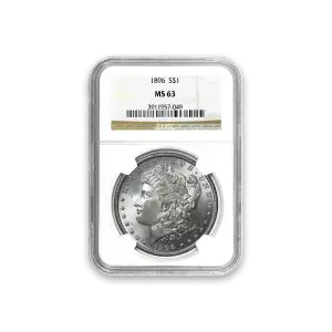 Morgan Dollar (1878-1904) - PCGS - MS63